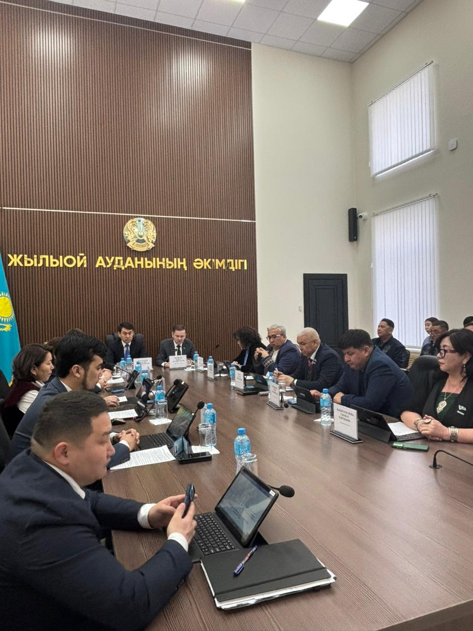 Состоялась очередная 42-я сессия Жылыойского районного маслихата