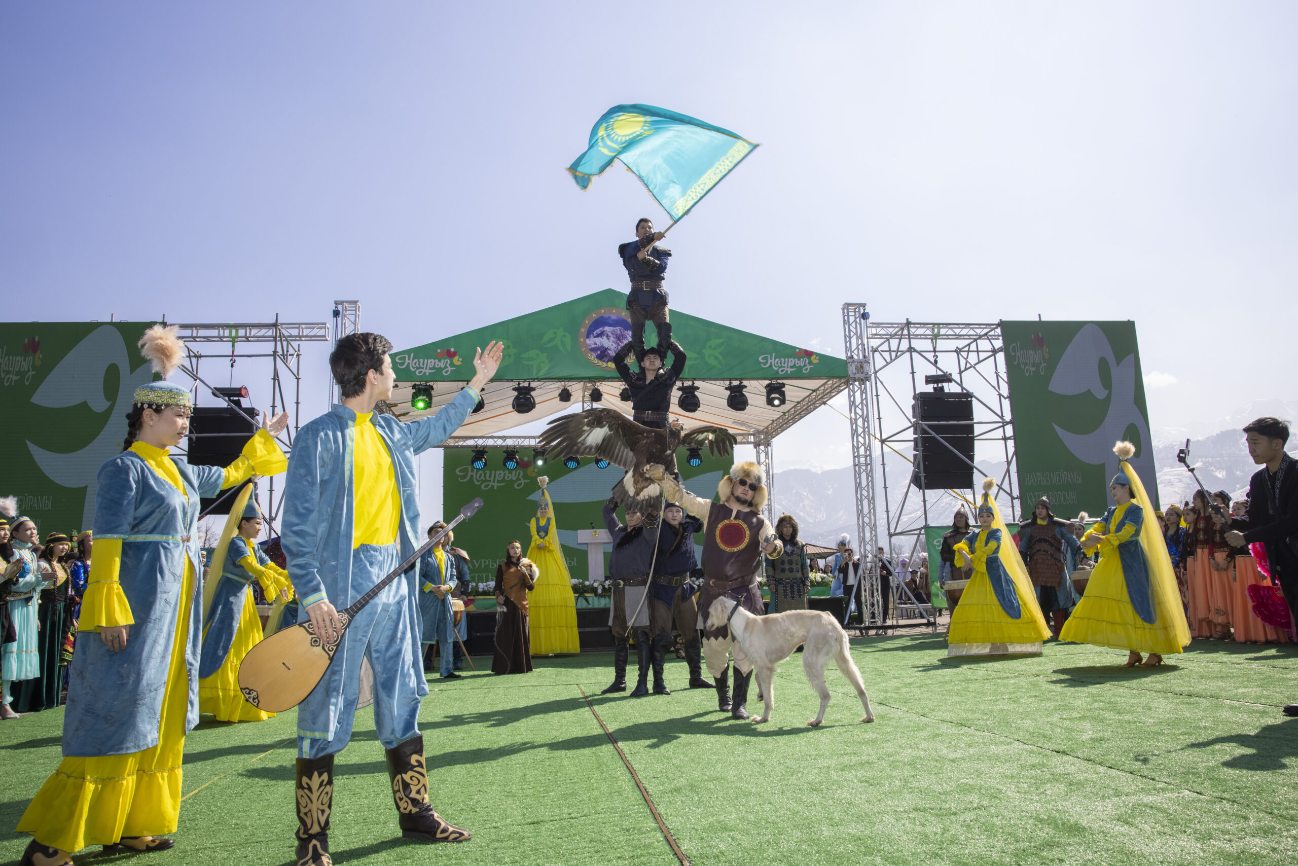 Аким области принял участие в праздновании Наурыза в Талгаре