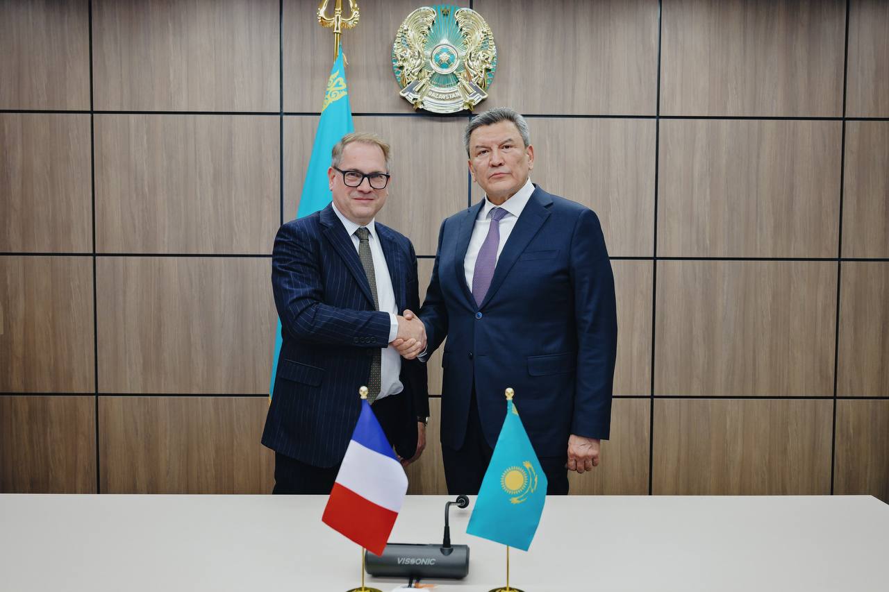 Аким Северо-Казахстанской области встретился с делегацией Франции