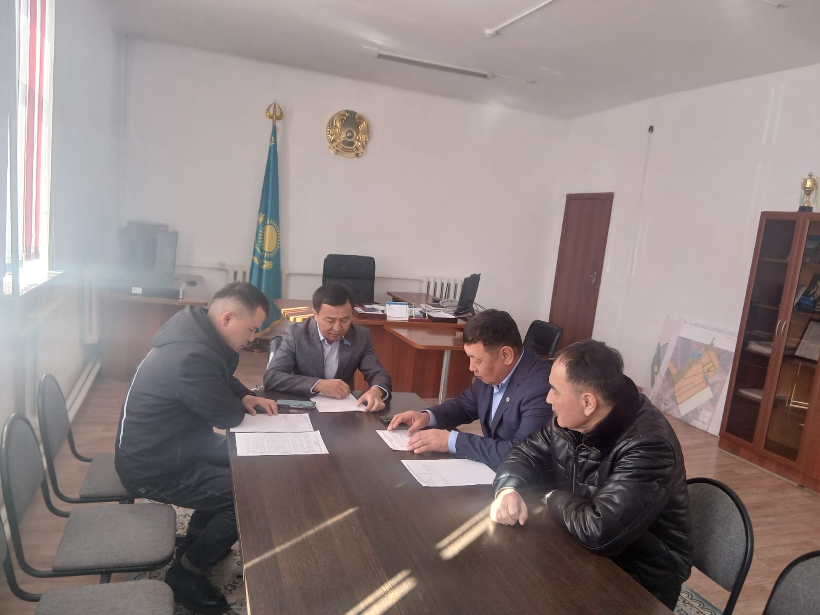 В сельских округах проведены изучительные работы