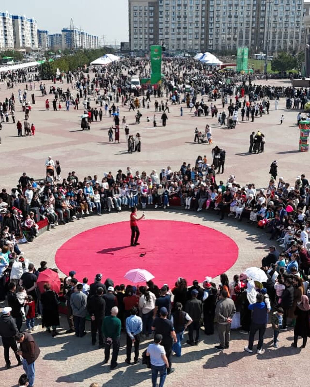 Шымкент халқы Ұлыстың ұлы күні – Наурыз мейрамын тойлауды бастады