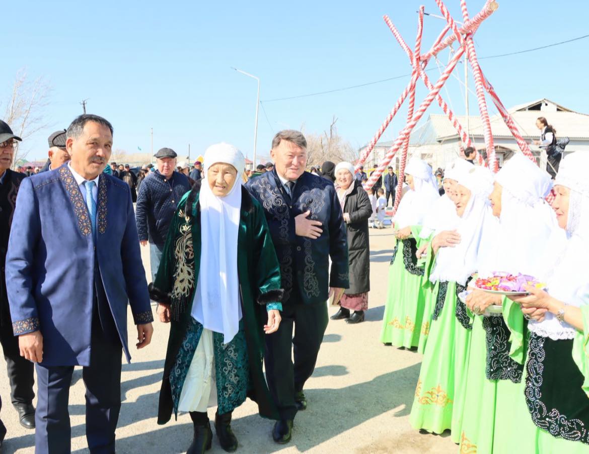 В селе Аскар Токмаганбетов прошел праздник Наурыз