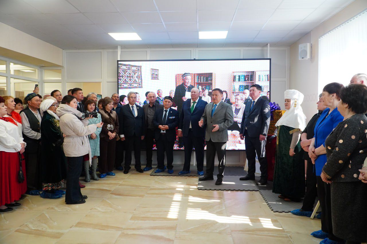 Центр активного долголетия открылся в Аршалынском районе