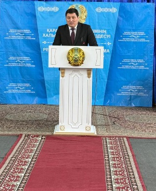 В селе Кызылжар Ескельдинского сельского округа состоялась встреча с населением