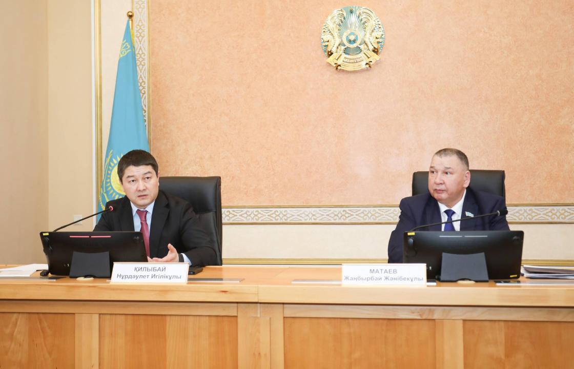 Состоялась внеочередная XXVI сессия Мангистауского областного маслихата