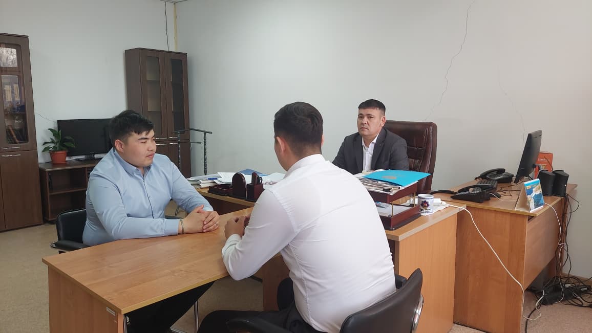 Проведен личный прием молодых государственных служащих