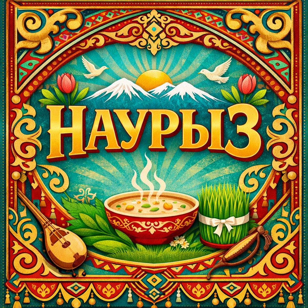 Поздравляем с Наурыз мейрамы!