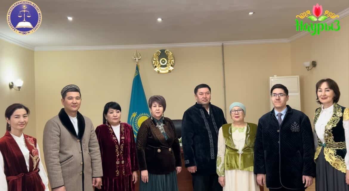 Эстафета челленджа передана Департаменту юстиции Абайской области.