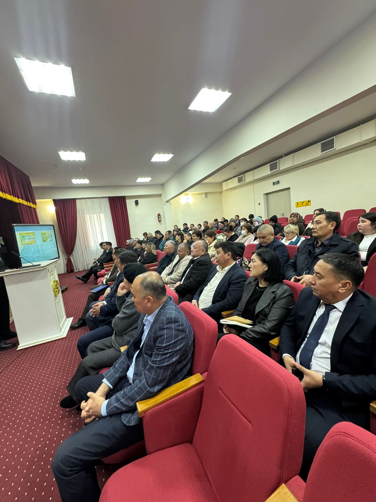 Встреча акима района с жителями Бастобинского сельского округа