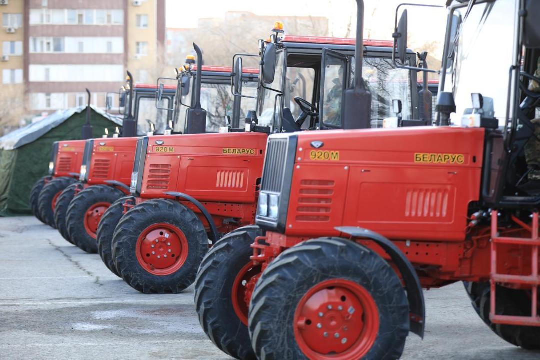 Лесным хозяйствам Актюбинской области передана новая техника