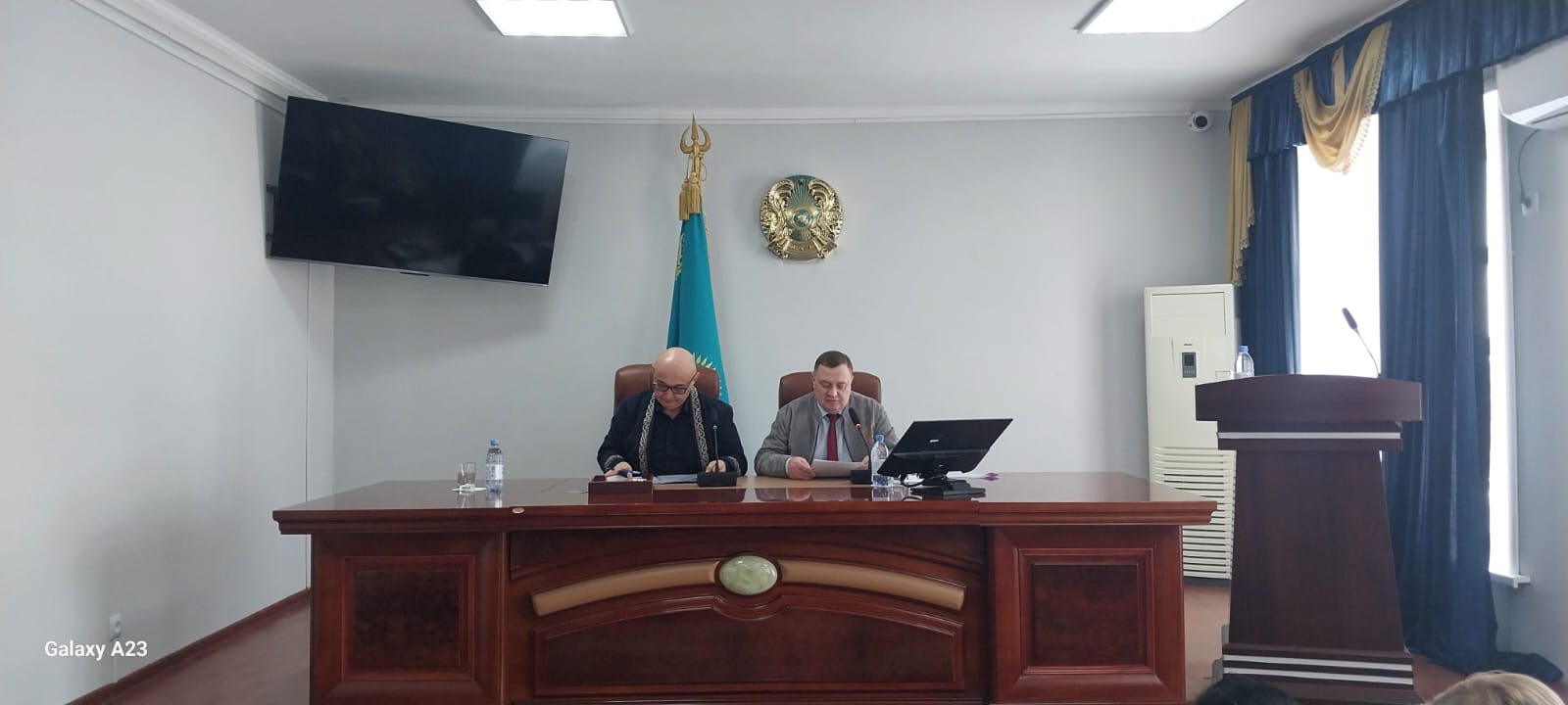 О проведении тринадцатой сессии Денисовского районного маслихата восьмого созыва