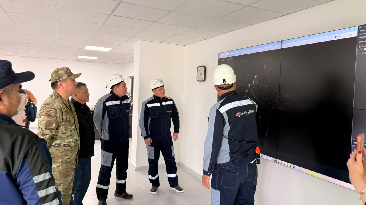 О служебной командировке начальника Департамента полковника М. Мырзагелдиева в Жанакорганский район