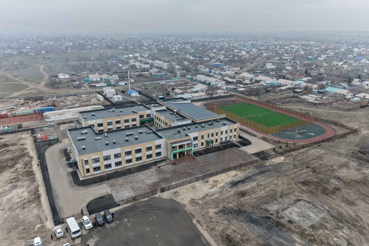В Семее открылась новая школа на 300 мест