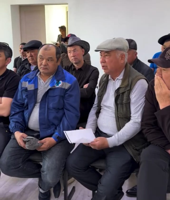 Встреча с пастухами и жителями округа