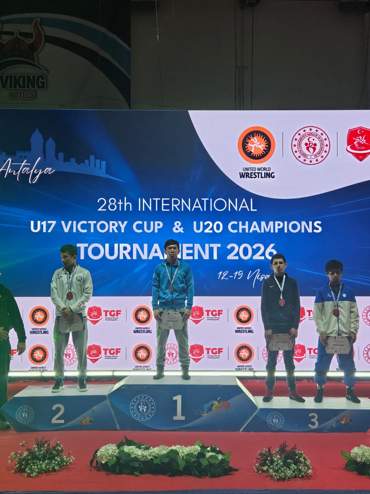 Анталия 📅 12–19.04.2026 г.  Международный турнир по греко-римской, вольной и женской борьбе среди юношей U-17 *“VICTORY CUP”*
