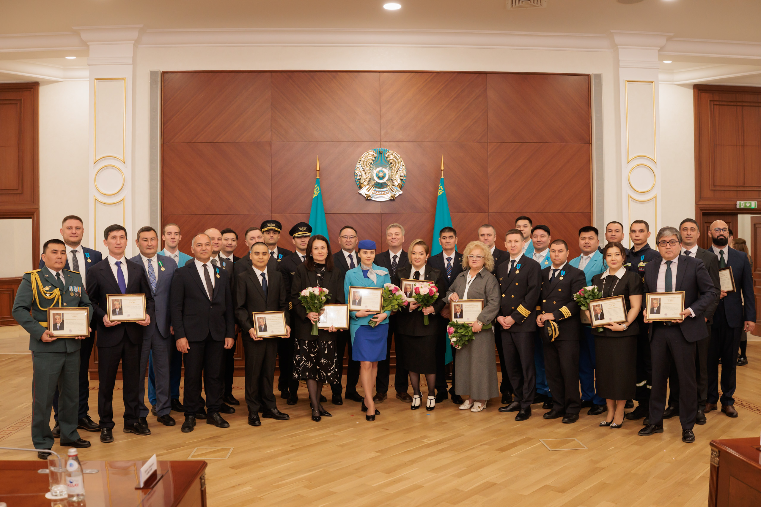 Сотрудники МЧС награждены государственными наградами