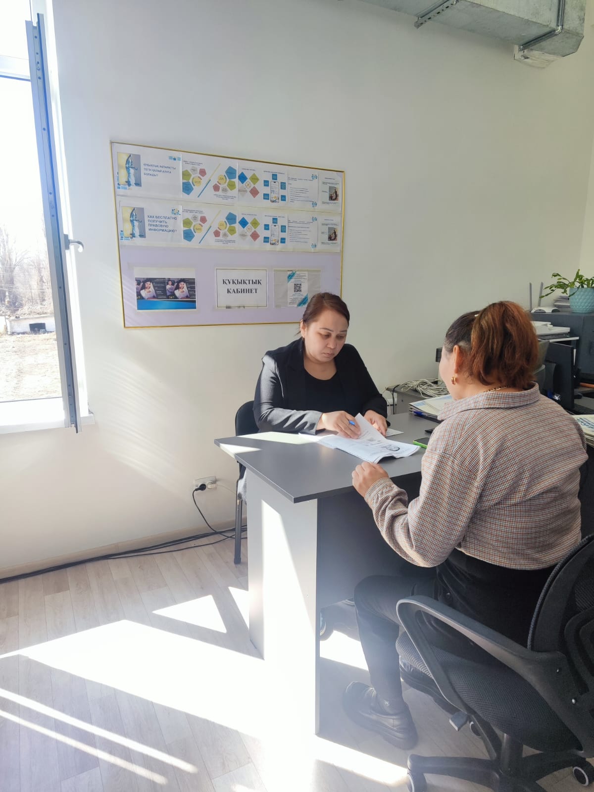 Оказана правовая помощь через “Кабинет права”