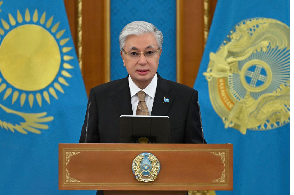 Президент Касым-Жомарт Токаев выступил на церемонии награждения ученых.