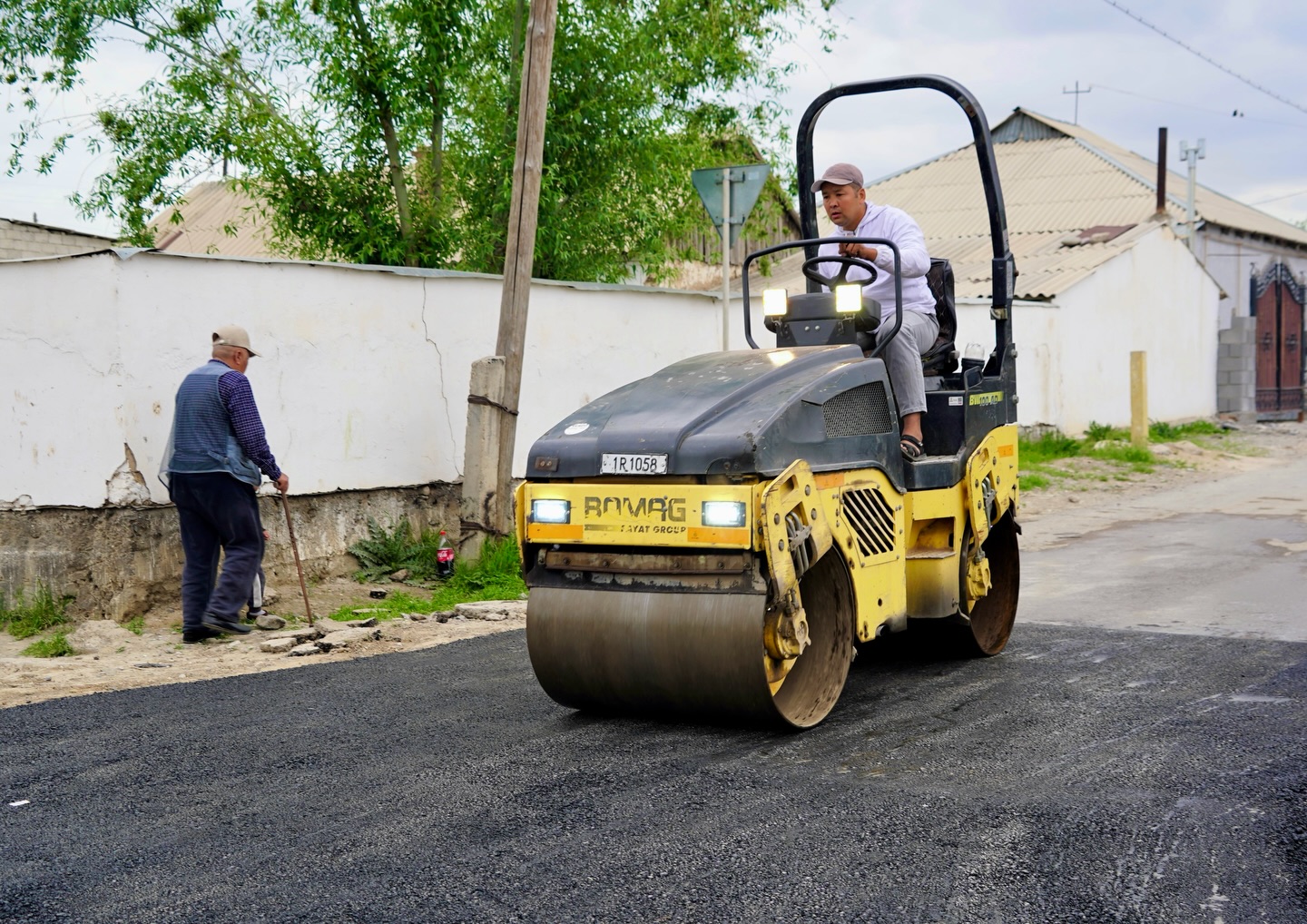 В КЕНТАУ ВЕДЕТСЯ РЕМОНТ ДОРОГ, ЗАПЛАНИРОВАННЫЙ НА 2026 ГОД