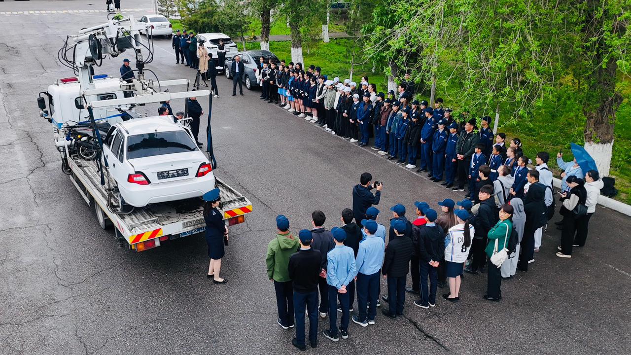 «БЕЗОПАСНАЯ ДОРОГА»: В ШЫМКЕНТЕ ПРОВЕДЕНА РАЗЪЯСНИТЕЛЬНАЯ РАБОТА С ПОДРОСТКАМИ