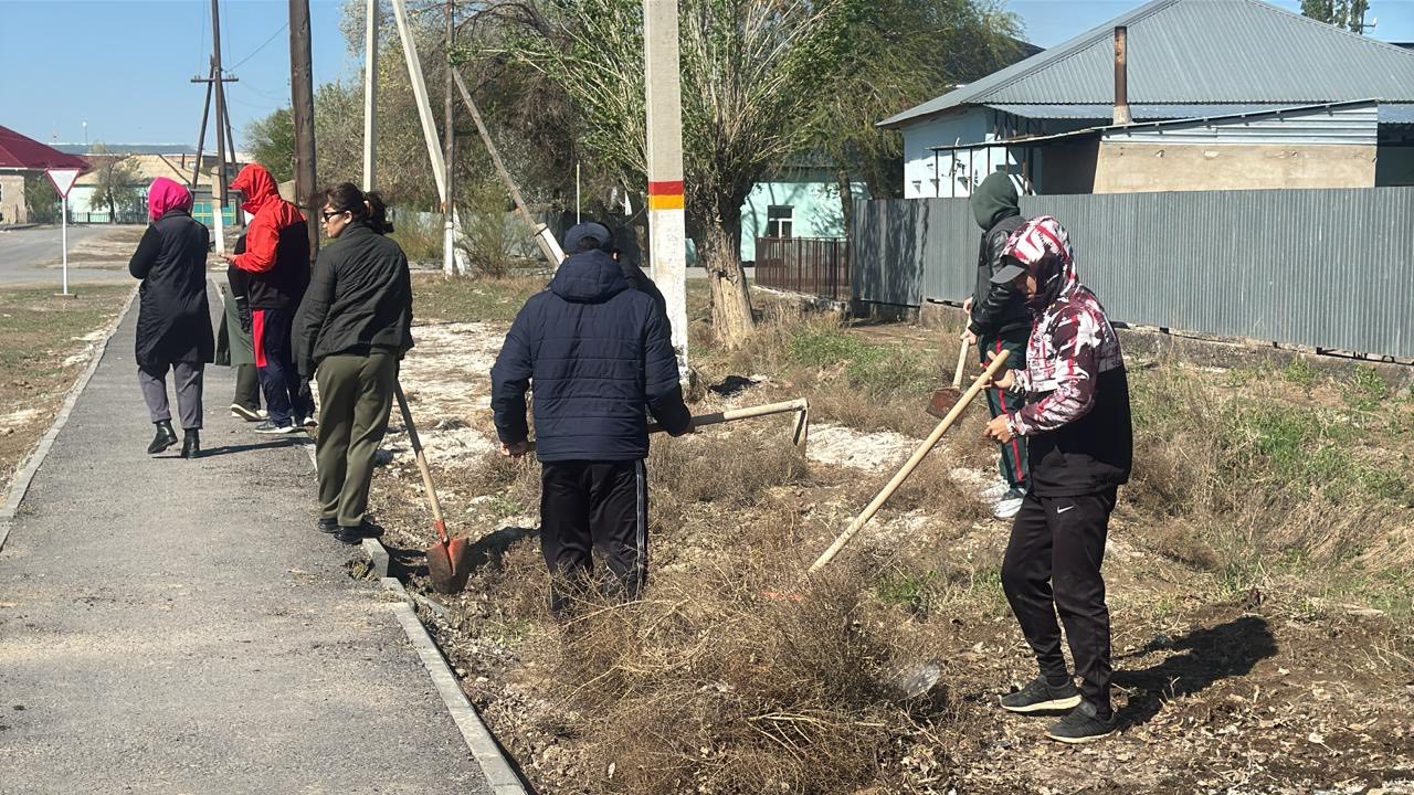 В рамках экологической акции “Чистый Казахстан” проведены субботники
