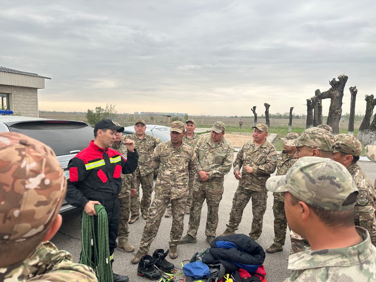 Три дня без привычного комфорта: полевые сборы для заместителей ПЧ, СПЧ на базе «Алатау»
