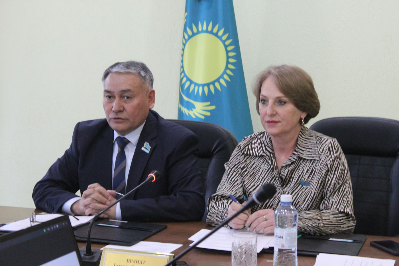 На прошедшем заседании постоянных комиссий под председательством Т.Шмидт…