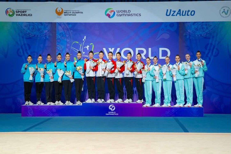 Столичные гимнастки завоевали «серебро» на этапе Кубка мира