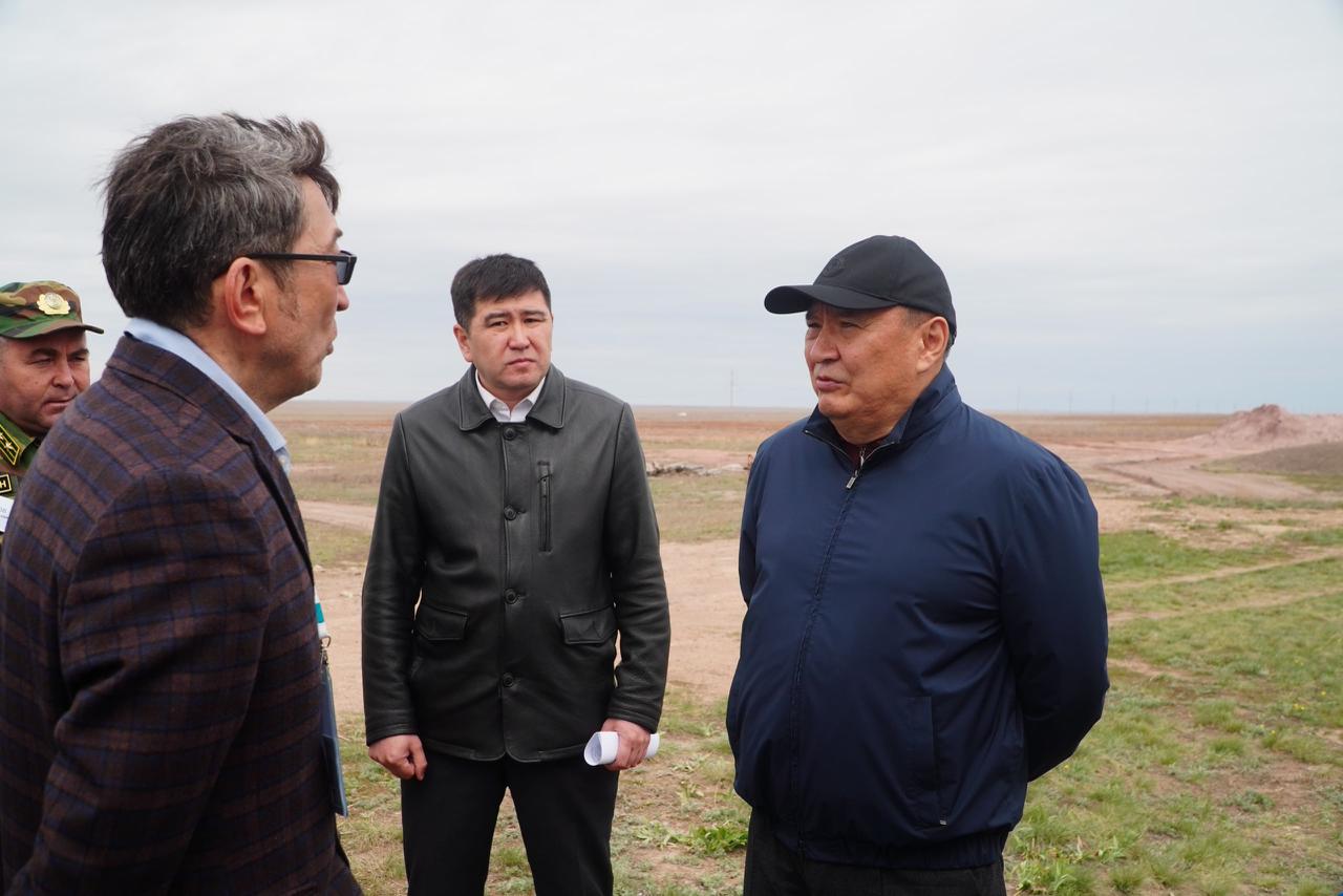 Аким Акмолинской области посетил лесопитомник в Шортандинском районе