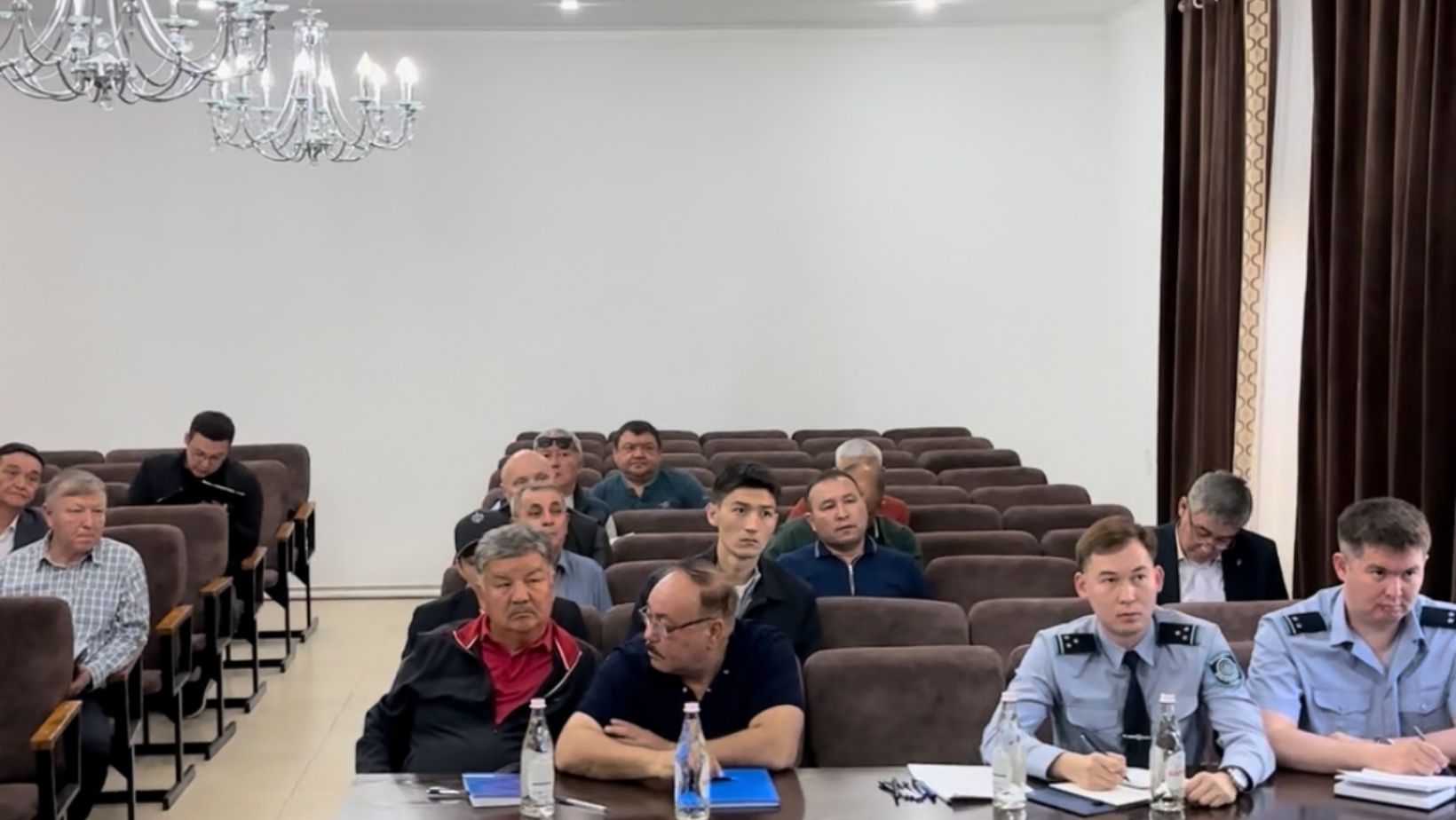 В Алматинской области состоялась рабочая встреча с частными охранными организациями