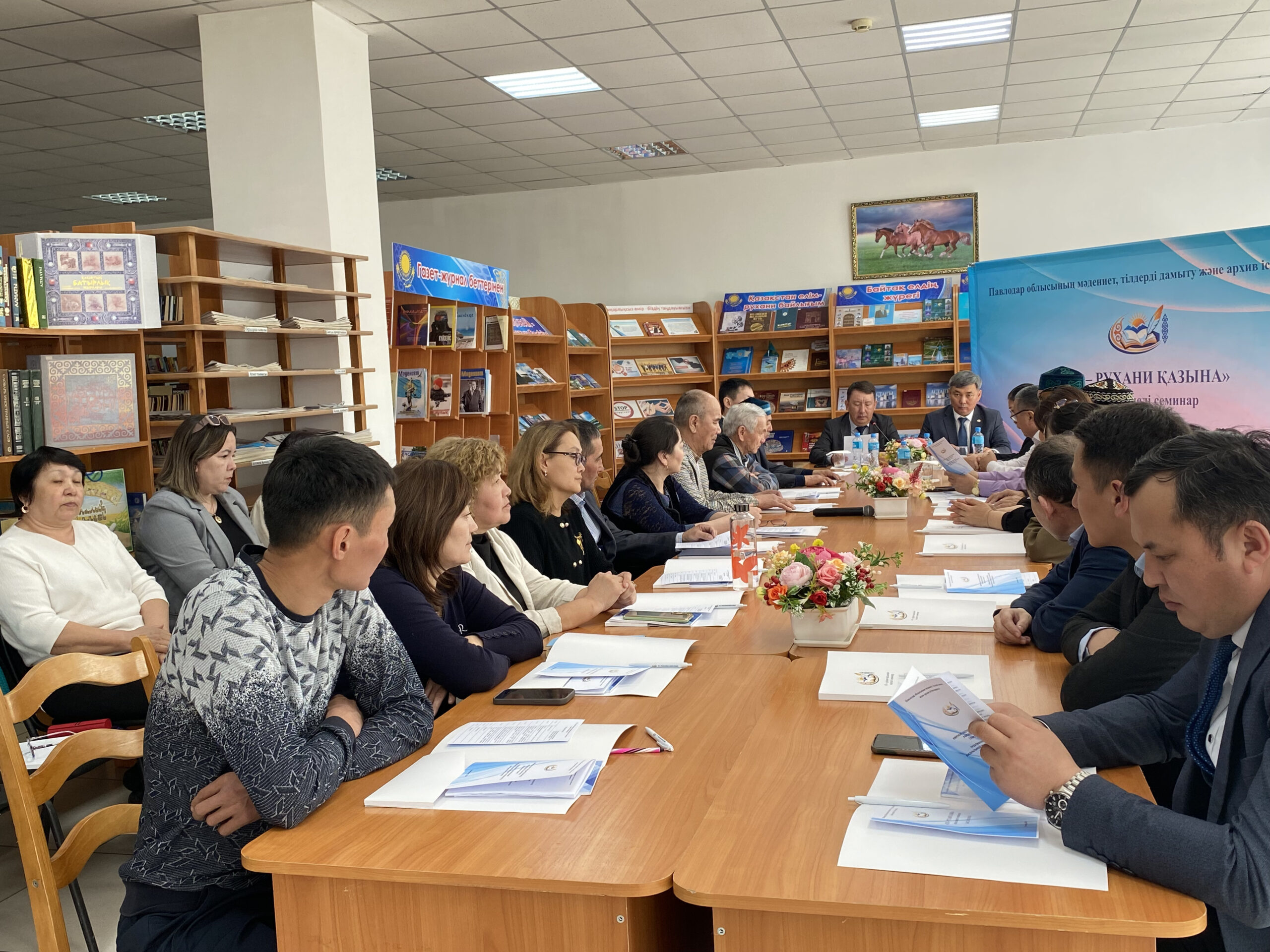 В Актогайском районе обсудили вопросы языковой политики