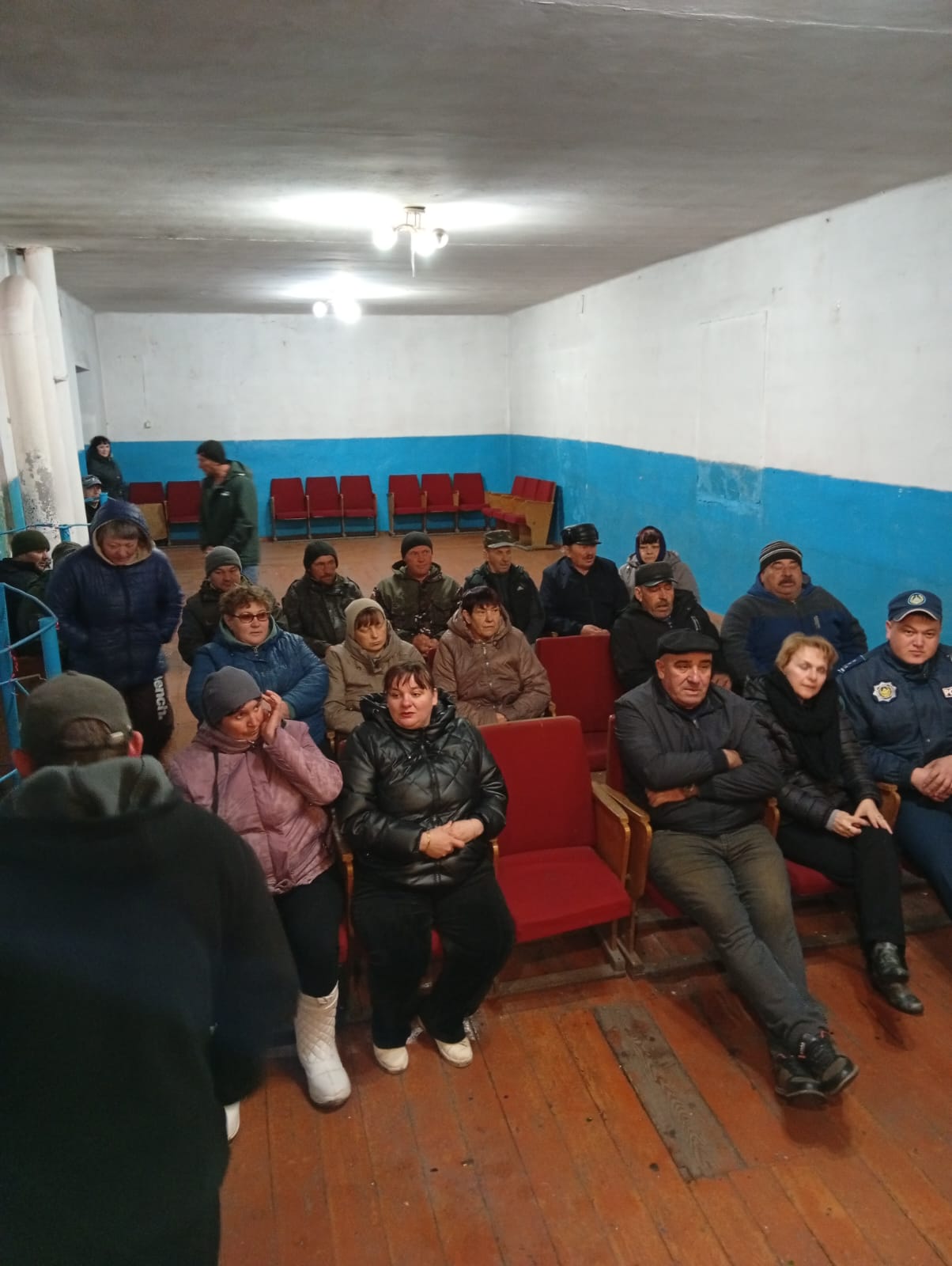 Сход жителей села Старобелка