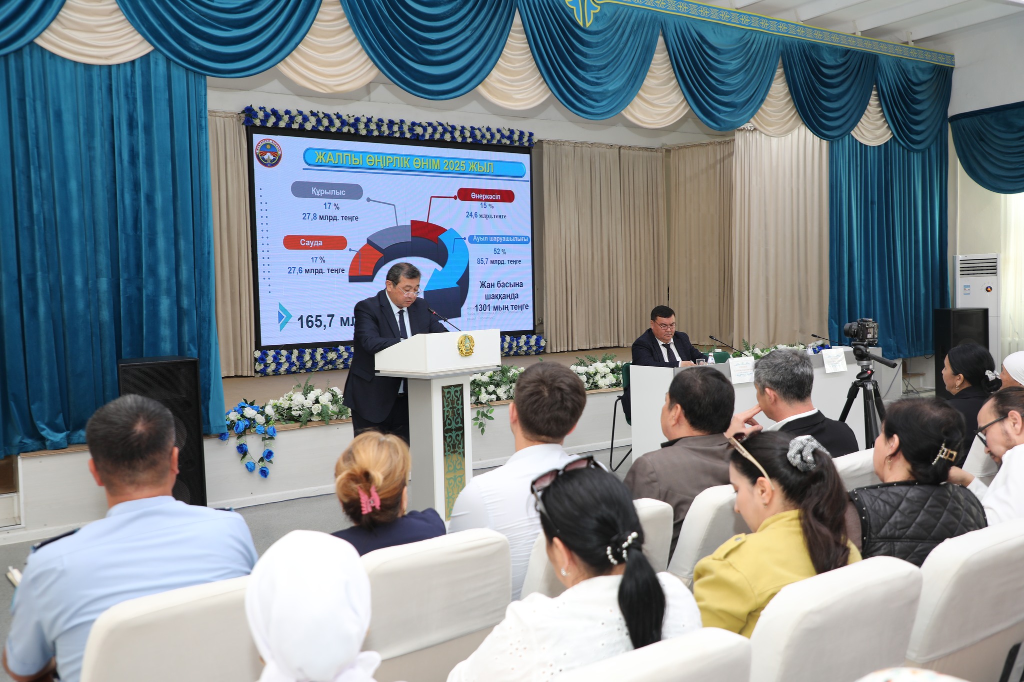 АКИМ РАЙОНА ПРОВЁЛ ВСТРЕЧУ С ЖИТЕЛЯМИ АТАКЕНТА