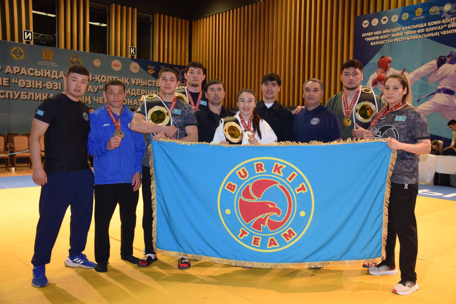 Четыре спортсмена Национальной гвардии стали чемпионами страны по рукопашному бою