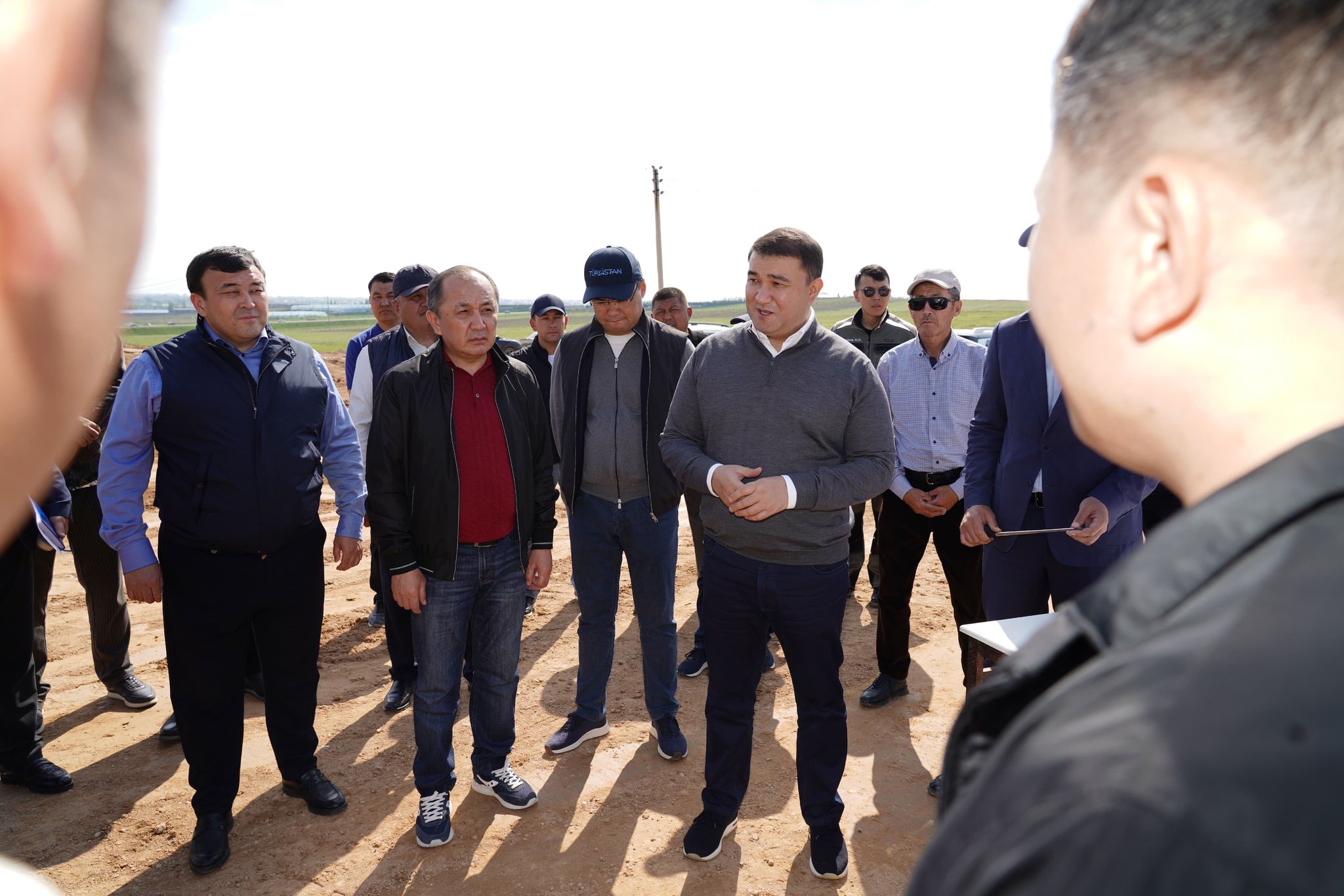 ТУРКЕСТАН: В САРЫАГАШЕ АКТИВНЫМИ ТЕМПАМИ ИДЕТ СТРОИТЕЛЬСТВО ИНДУСТРИАЛЬНОГО ПАРКА