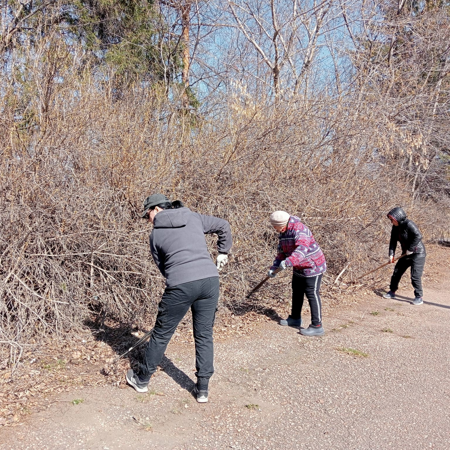 В округе продолжается работа по благоустройству