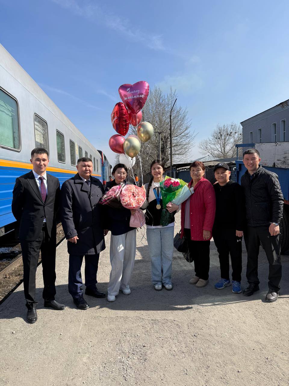 Победители, вернувшиеся с победой