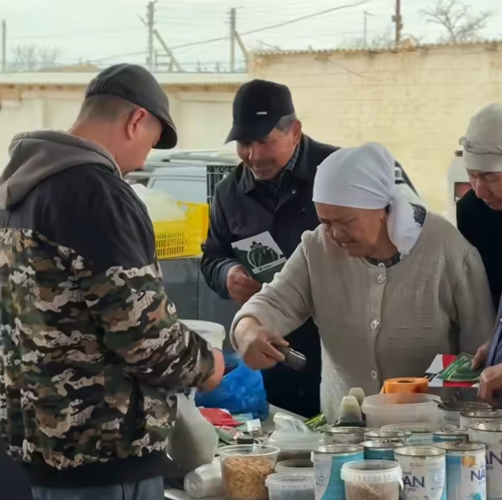 Усилен общественный контроль за ценами на ярмарке прошедший с.Курык.