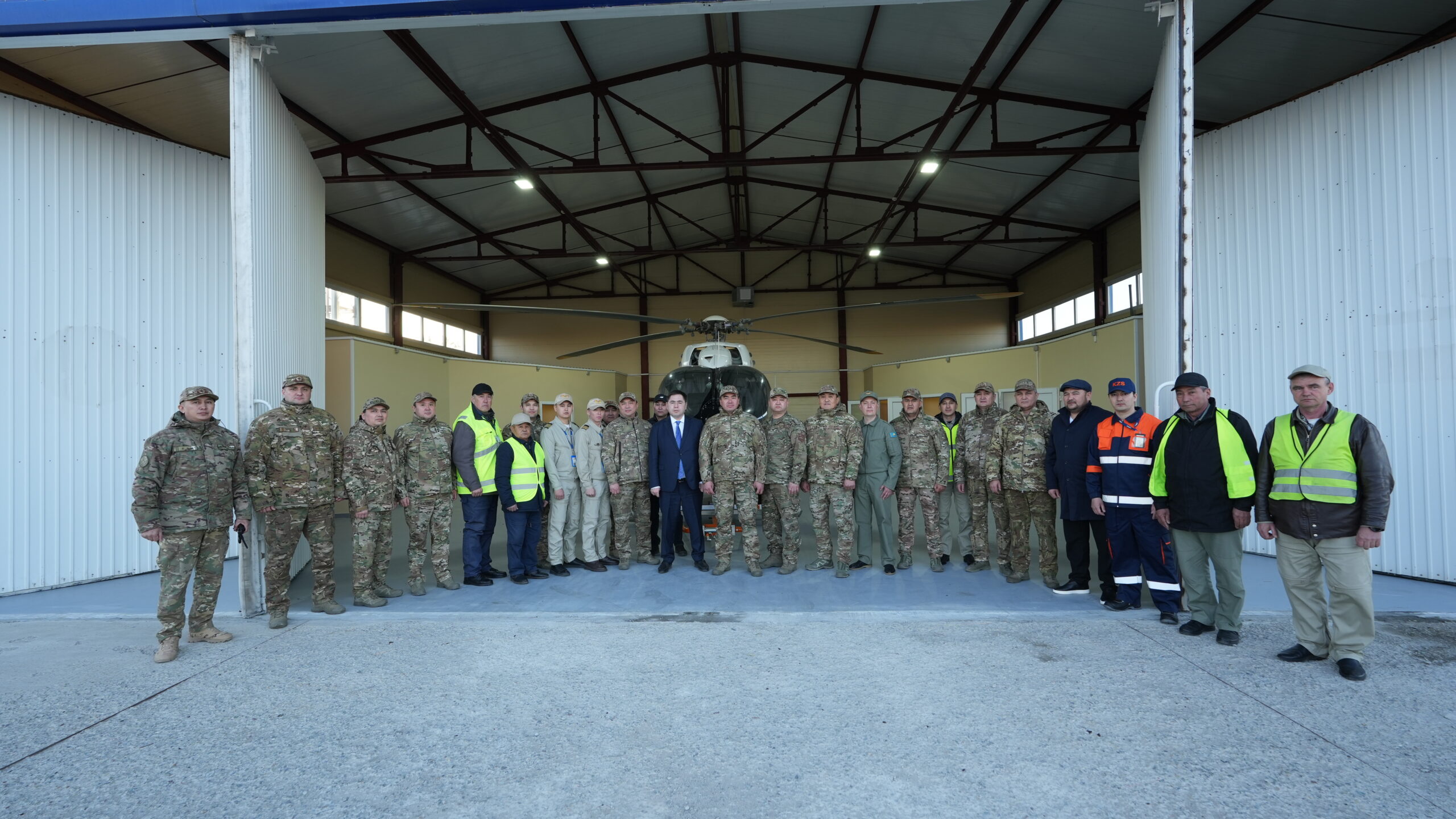 Авиационный ангар МЧС в Павлодаре прошёл реновацию