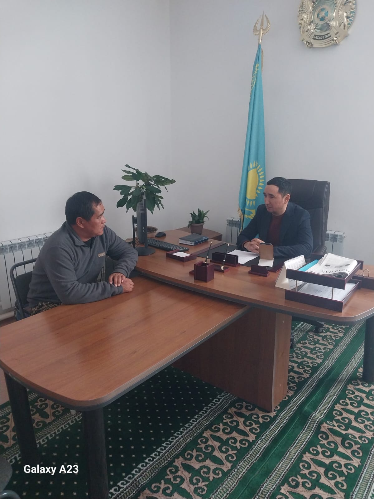 Личный прием жителей с акимом Ушбулакского сельского округа