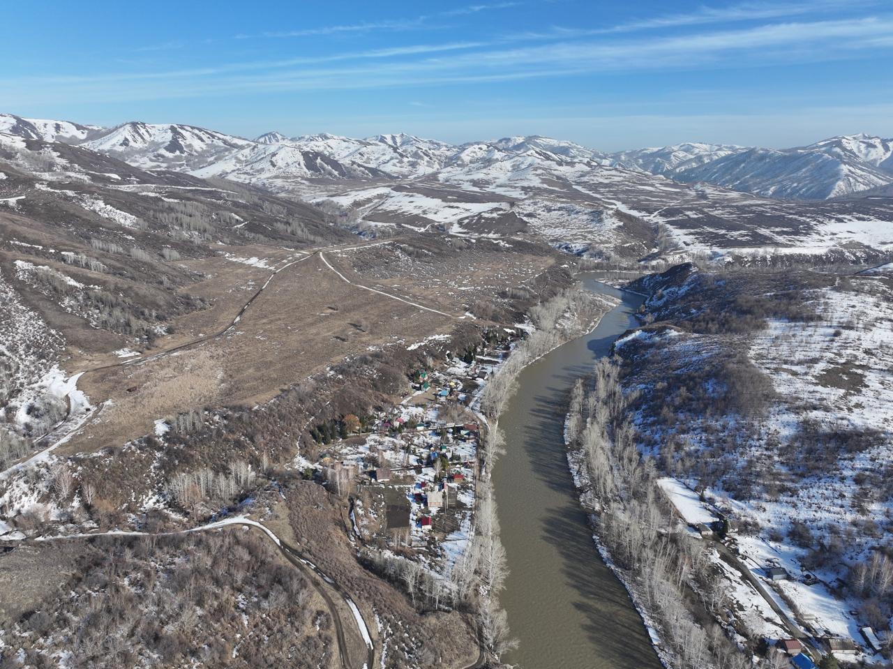 В ВКО провели аэровизуальное обследование паводковой обстановки