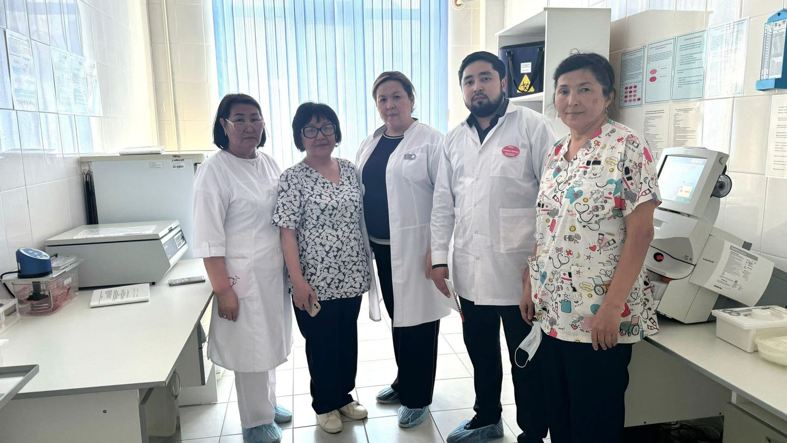 Плановый мониторинг в Жамбылской областной детской больнице.