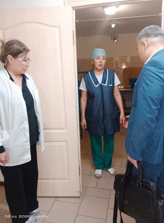 6 апреля 2026 года государственный инспектор труда Департамента А.С. Боранкулов провёл специальное расследование по факту несчастного случая, произошедшего в КГУ «Областная специализированная школа-интернат-колледж олимпийского резерва имени Есет батыра».