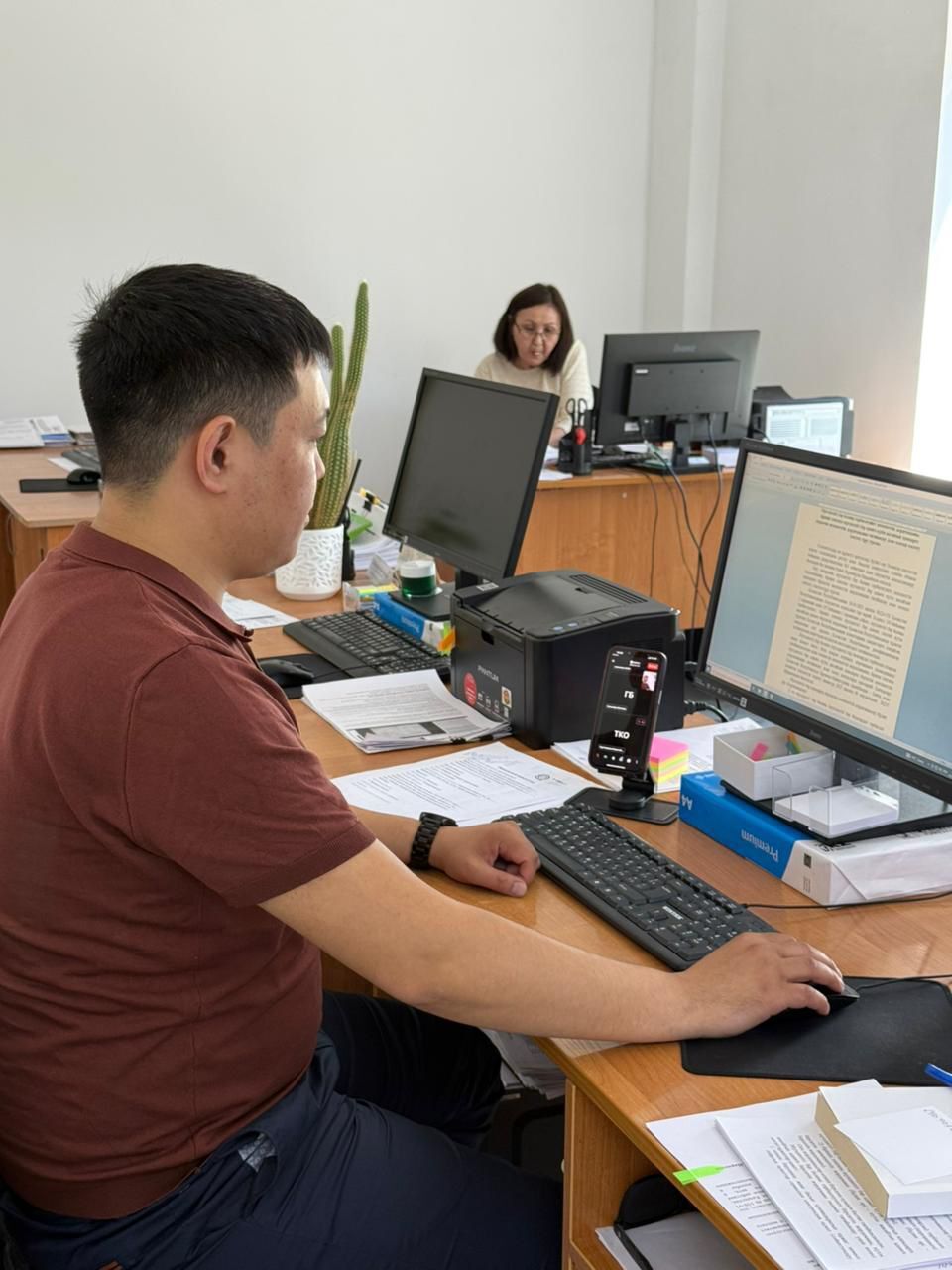 Проведена техническая учеба на тему “Назначение, приостановление, возобновление и прекращение выплаты пособия воспитывающему ребенка с инвалидностью, лицу осуществляющему уход за лицом с инвалидностью первой группы”