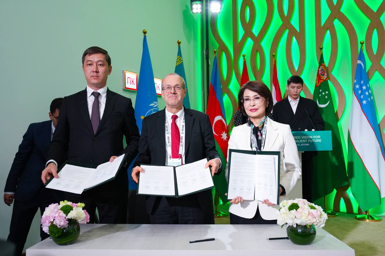 В АСТАНЕ ПОДПИСАН СОВМЕСТНЫЙ ДОКУМЕНТ СО СТРАНАМИ ЦА И ВОЗ ПО ВОПРОСАМ ЗДОРОВЬЯ И ЭКОЛОГИИ ПРИАРАЛЬЯ