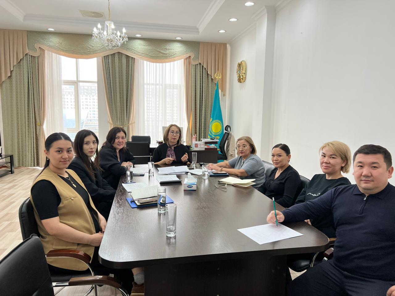 Проведена встреча по результатам Мониторинга образовательных достижений обучающихся (МОДО) за 2025 год с Методическим центром города Астаны