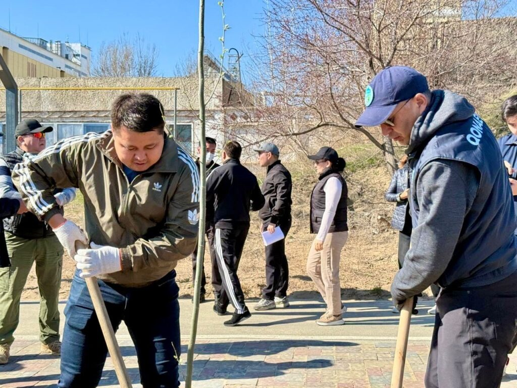 В Алматинской области в рамках республиканской акции «Таза Қазақстан» высажено 29,6 тысяч деревьев