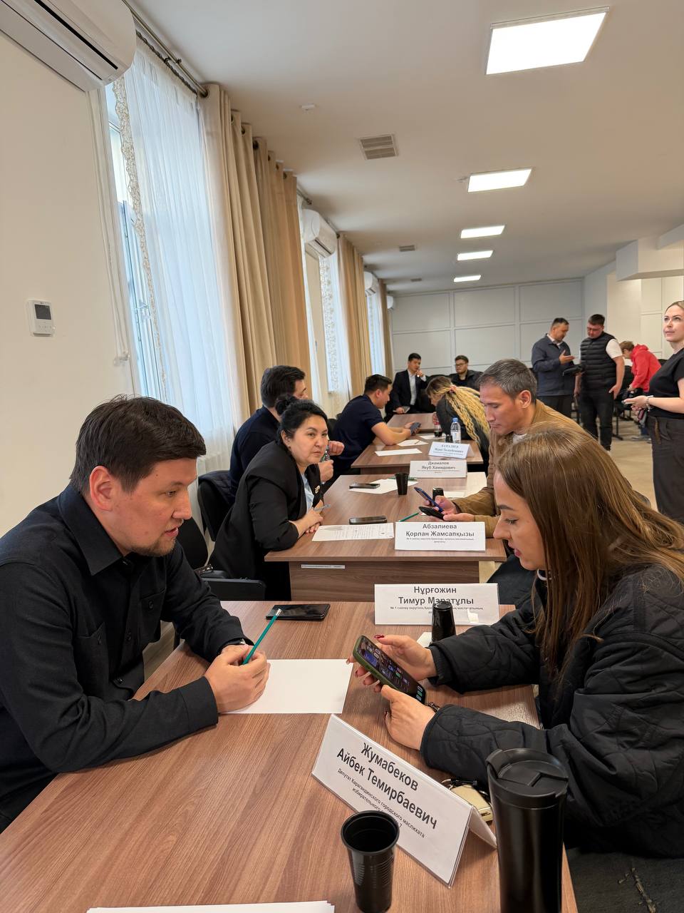 Депутаты Карагандинского городского маслихата провели встречу с жителями избирательных округов №1–7