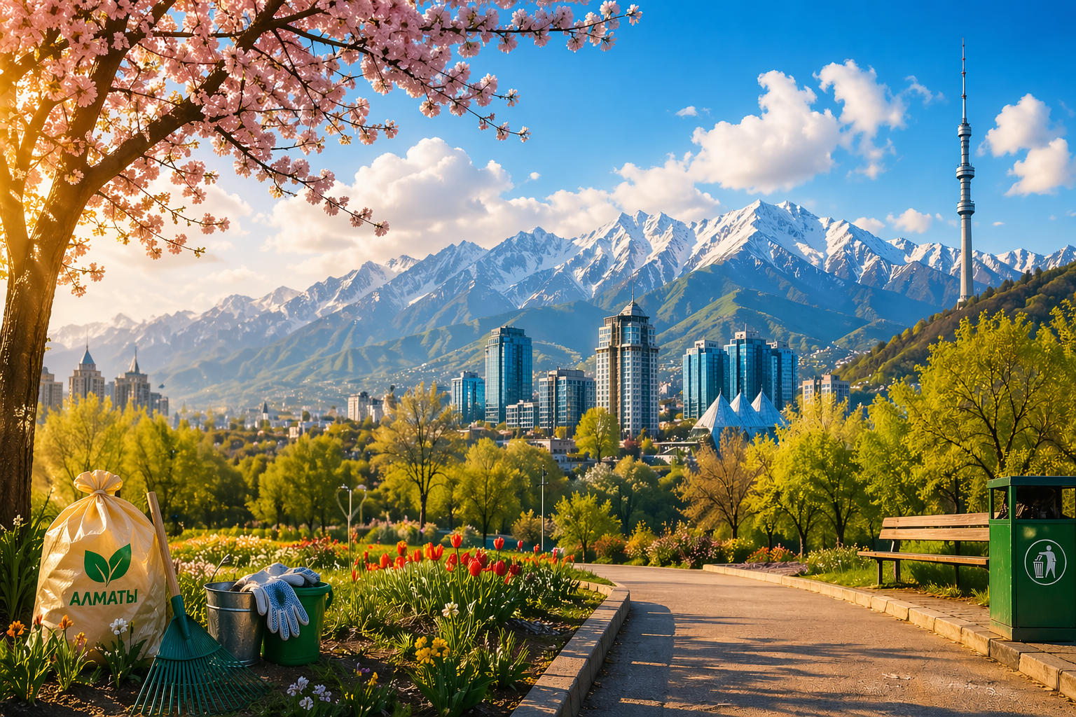 В рамках республиканской экологической акции “Таза Қазақстан”, приглашаем вас принять участие в общегородском субботнике!
