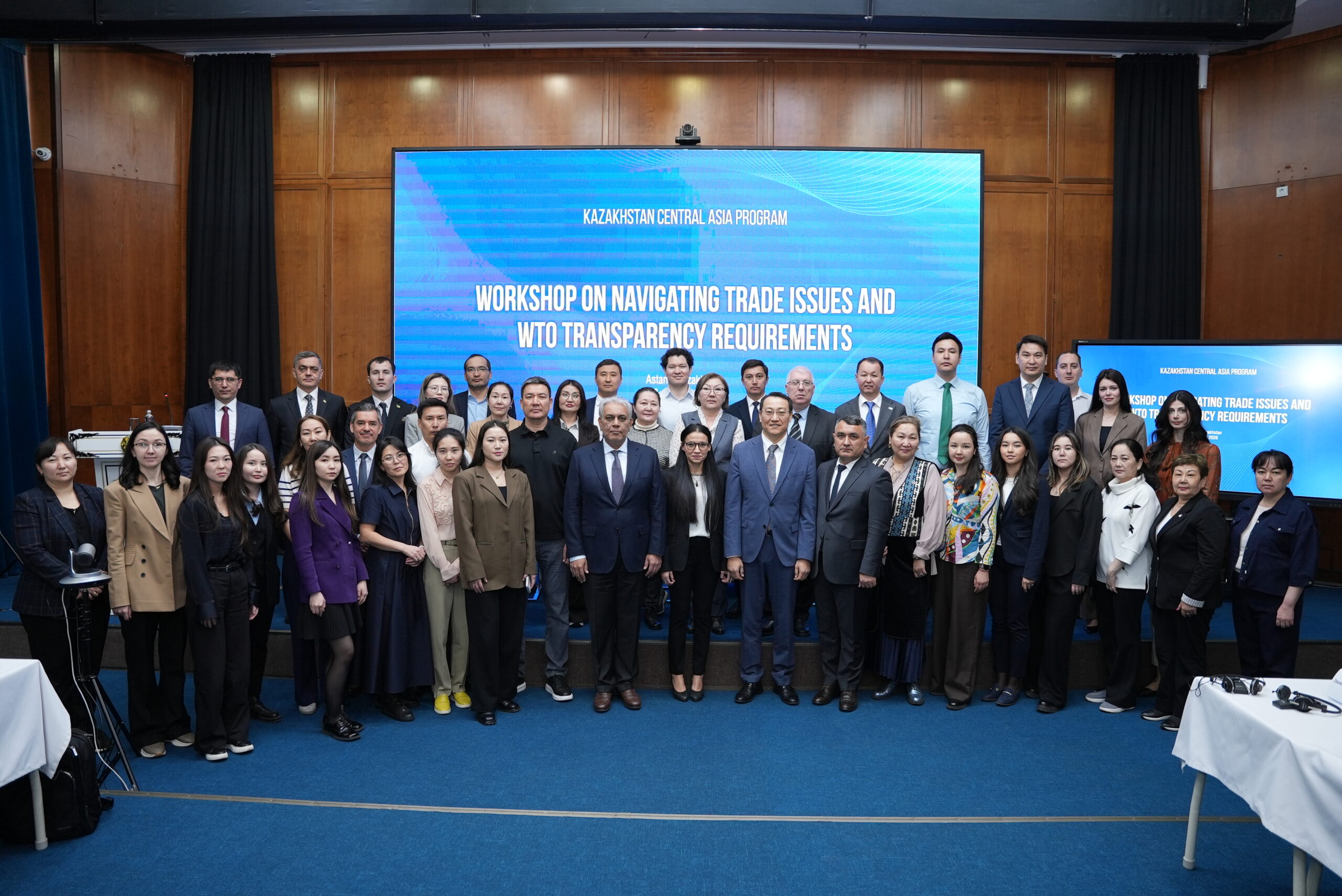 Казахстан запускает первую региональную программу ВТО в Центральной Азии
